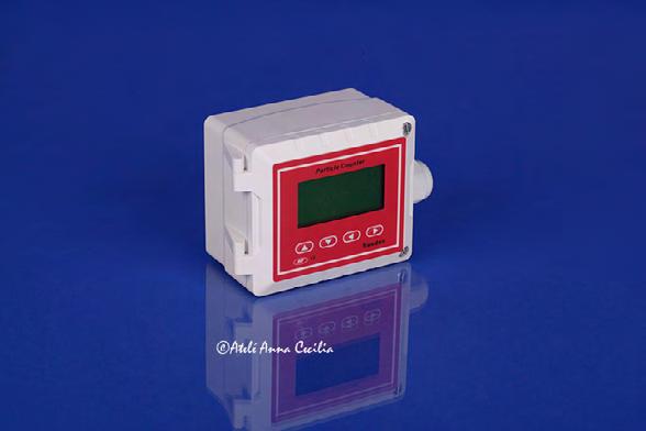 än 10 sekunder LCD-skärm med bakgrundsbelysning för knappsatsinställning och felsökning Hög upplösning med partikeldiameterupplösning på 2,5 μm BACnet MS / TP och Modbus RTU-protokoll med en
