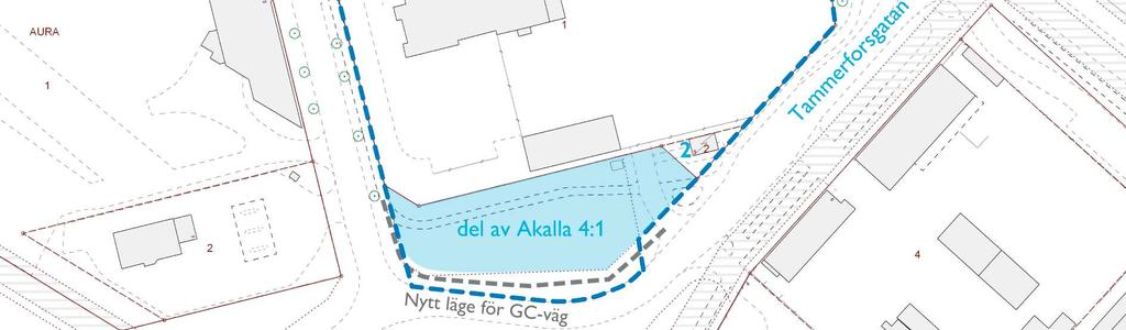 Därutöver bekräftas dagens förhållanden och byggnader i dess nuvarande placering. Planen medför ingen utökad byggrätt. Den äldre eken i söder skyddas genom bestämmelse på plankartan.