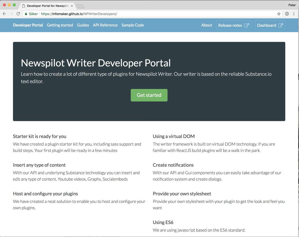 Öppet för tredjepartsföretag och era utvecklare Den Digitala Writern är en öppen miljö där du kan addera trejdepartsmoduler eller skriva helt egna plugins.