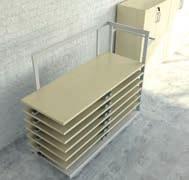 . 9. Storlek 100x870x70 mm 1600x870x70 mm aminat
