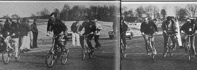 På söndag ficka alla IMS s köra en cykeltävling på Ring Knutstorp.
