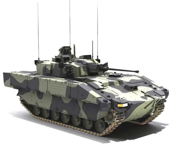 Spaningspansarbandvagn Ajax från General Dynamics (USA / Storbritannien) Utvecklingen av den brittiska arméns nya spaningspansarbandvagn för ISTAR-förband ( Intelligence, Surveillance, Target