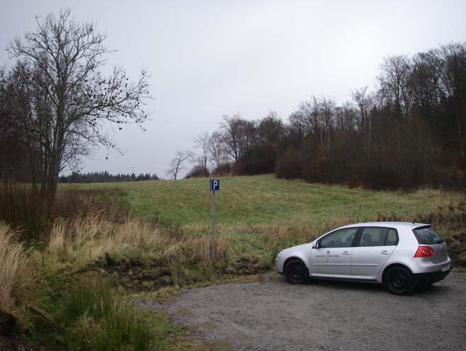 Fig.2 - Antikvariskt intressant topografi inom Delsträcka 6.