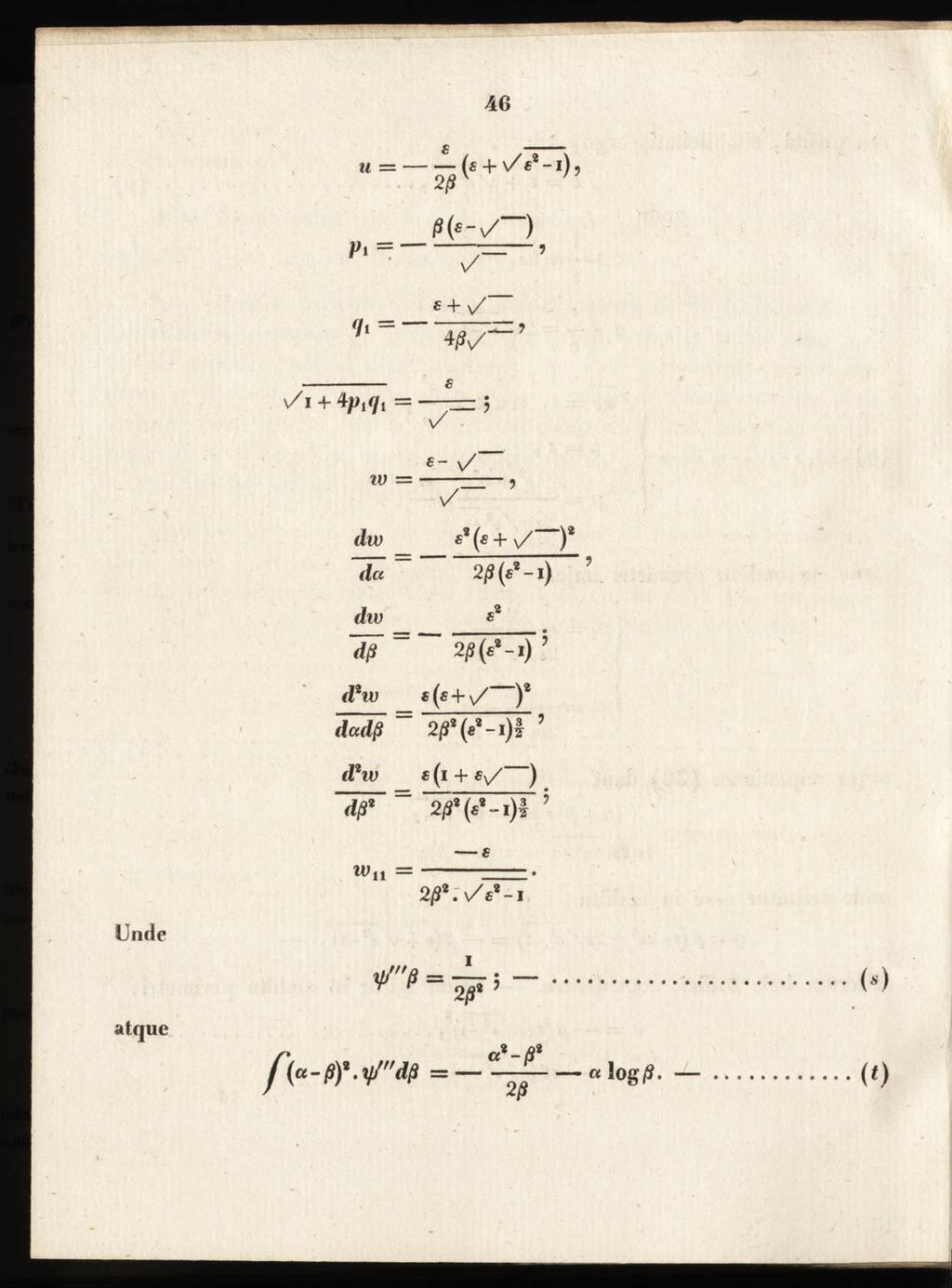 46 + \/V-l), 0 («- ) f'1 = + \/ \/1 + tyifji -zu 5 v/ «- \/?