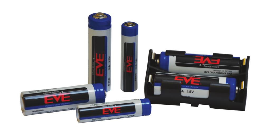 BATTERIER FÖR HÅRDA KRAV Vi erbjuder 1,5V litiumbatterier i AA och AAA utförande som är kompatibla för alla applikationer med traditionella 1,5V batterier i samma utförande.