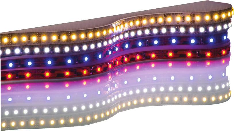 MER ÄN 30 MODELLER AV LED-TEJP OEM Electronics erbjuder ett brett sortiment av belysning, nu har sortimentet växt ytterligare.