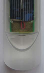 montering utomhus Energiförsörjning via solcell Sändningskontroll LED inbyggd Testmodus kan aktiveras