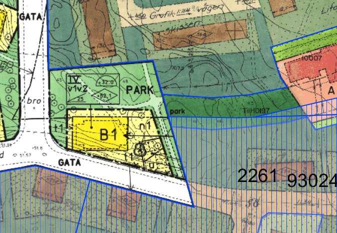 SID 3 (9) detaljplan 0180-93094, laga kraft 1996-01-09, som i huvudsak innehåller bostadsändamål. Genomförandetiden har gått ut för samtliga planer.