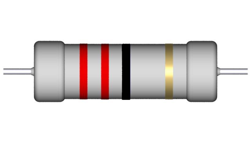 Resistorns färgkoder 1:a