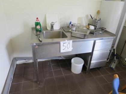 00 kr exkl moms Diskbänk med 3st lådor