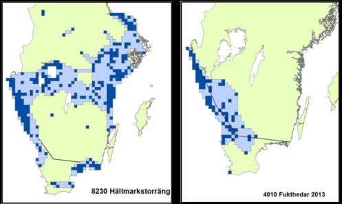 till Naturtypskartan. Detta bildar också underlag för Naturvårdsverkets rapportering till EU vad gäller naturtypernas geografiska utbredning.