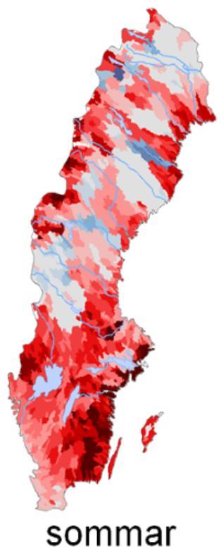 Klimatscenarier Påfrestningar vattenförsörjning