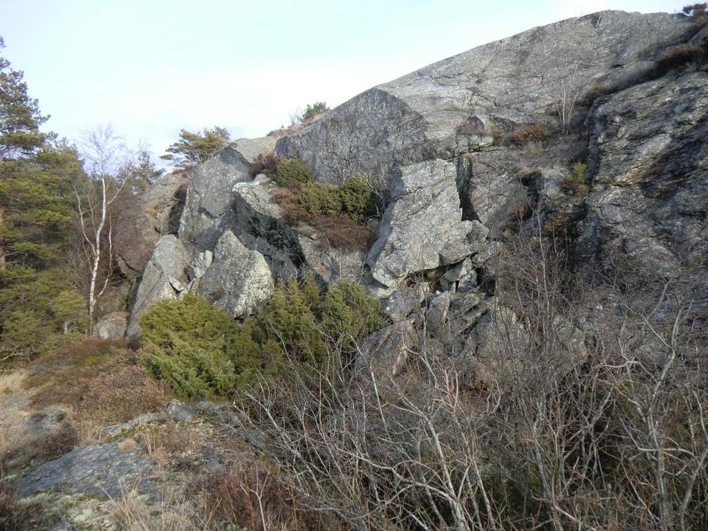 Uppdragsnr: 02 Daterad: -0- Kort Berg i terräng med större nivåskillnad med