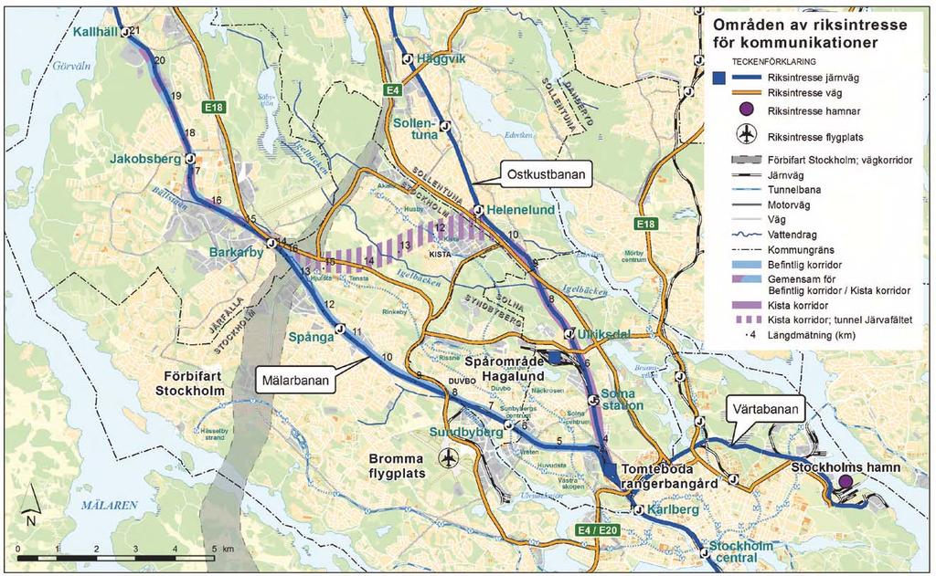 3. FÖRUSÄNINGAR För de övriga Mälardalslänen finns ingen samordnad infrastrukturplan i samma form utan planering och samordning sker inom de statliga planeringsomgångarna där fyra strategier av