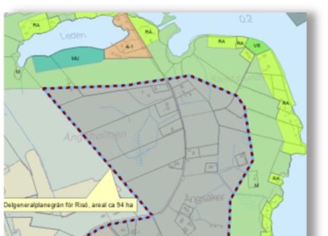 Målsättningen är att revidera planen så att den motsvarar dagens användningsändamål. Delgeneralplanen förväntas färdigställas under våren 20