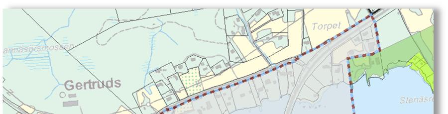 7. Gertruds-Laxgrundet detaljplan Det finns ett privat initiativ på detaljplanering av Laxgrundet.