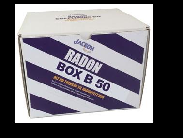 Innehåll 1 rulle Radon B Tape 1 tub Radon Butyl Lim 1 rulle Radon Butyl Flex Tape Radon