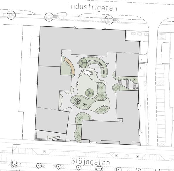 Kv. Alnen Rumsbeskrivning G = Golv S = Sockel V = Vägg T = Tak Ö = Övrigt Kvarteret Alnen består av tre hus med totalt 162 lägenheter.