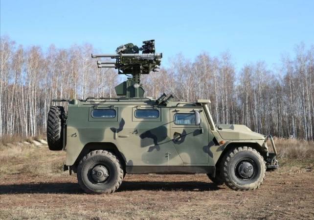 Mobilt korträckviddigt luftvärnssystem Gibka-S (Ryssland) Det ryska företaget KBM har utvecklat ett nytt luftvärnssystem kallat Gibka-S.