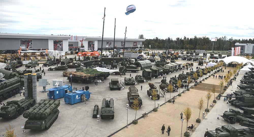 Armija 2016 Utvecklat utställningsområde I Kubinka väster om Moskva avhölls i september 2016 den andra upplagan av den ryska försvarsutställningen Armija.