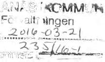 o TRANAS KOMMUN Datum 2016-03-22 Tjänsteskrivelse A Asr KL-Fe -lltr lingen - -~.. _'" '-. 20/(" -o3-~1 AiLnk l-..?. ~ S- D~Mliililel"''': '.