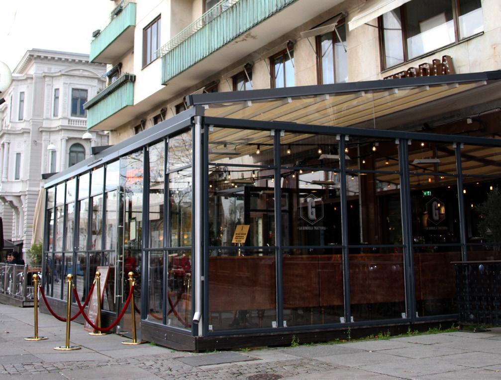 RA70-SERIEN Markiser du alltid kan lita på Med RA70-serien får du rejäla kvalitetsmarkiser för vägghängning som passar oavsett vilket typ av hus din verksamhet finns i.