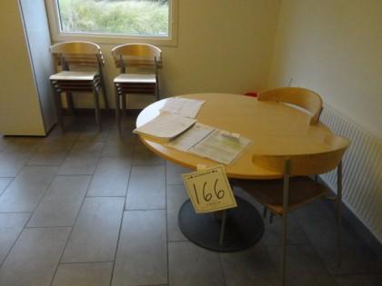 bord, 15 stolar,