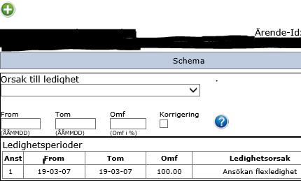 11 Korrigering/Återtag av ledigheter Här kan du ibland få frågor. Hänvisa till medarbetarguiden avsnitt 3.4 om korrigeringar och återtag av ärenden.