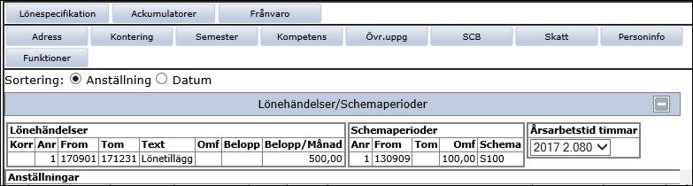 21 Lönespecifikation På Min sida kan medarbetaren själv ta fram sin lönespecifikation. Du kan ta fram lönespecifikationer på din enhets medarbetare.