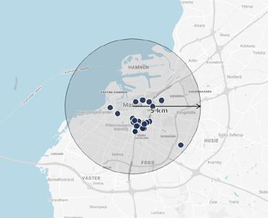 Stockholm Malmö köpta fastigheter jämförbara fastigheter Stockholm Malmö Fastighetsportfölj Verkligt värde, meur 2 017 949 Andel av verkligt värde, procent 16 8 Direktavkastningskrav,