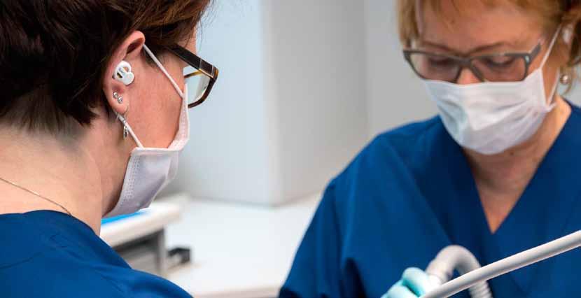 plandent förbrukning QuietOn slipp det ständiga bruset QuietOn är en unik öronpropp som skyddar tandvårdspersonal från buller, utan att störa kommunikationen med patienten.