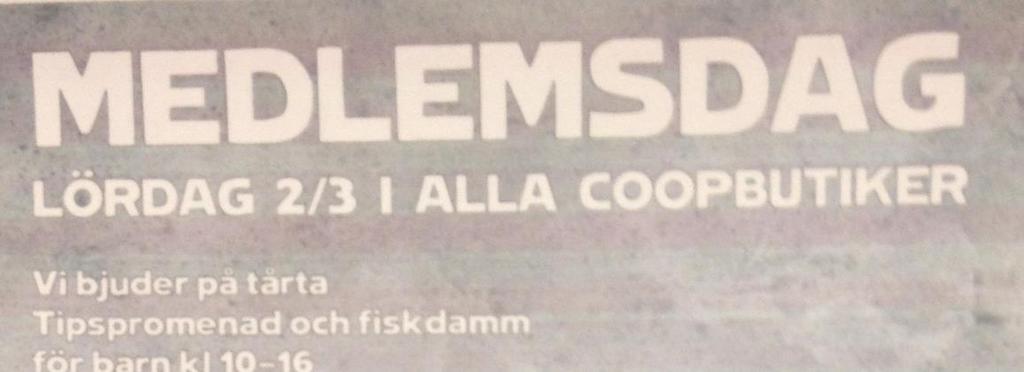 medlemsdag!