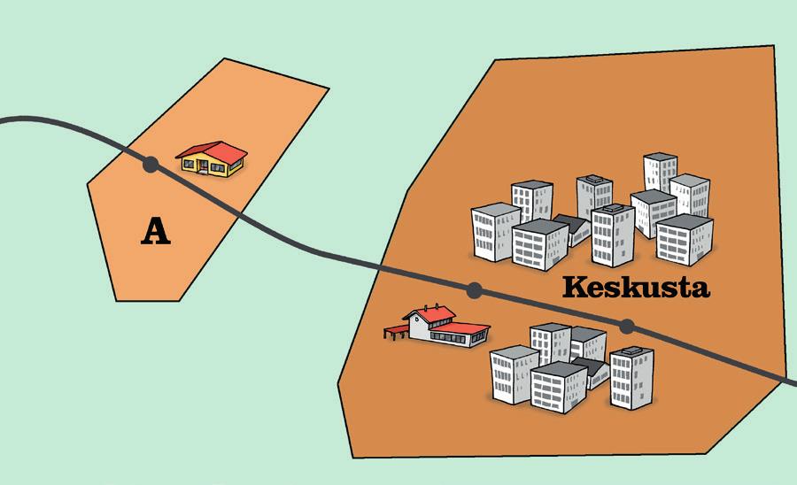 Kuntaliitto Julkaisun ostikko Exempel på kommunens val och valens effekter efter några år Utgångsläge Fem år senare X är en medelstor kommun där invånarantalet varken stiger eller sjunker.