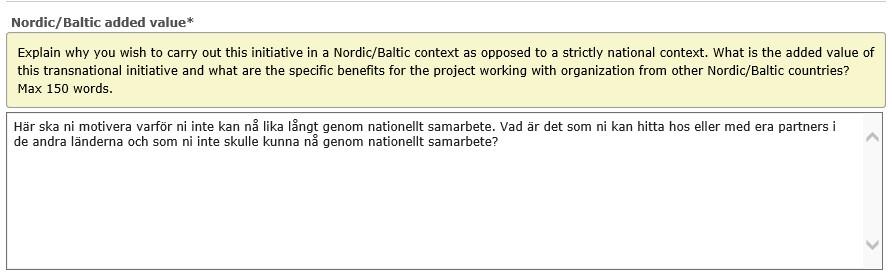 Orden i rutan är inspel från oss som vi hoppas kan vara till hjälp. Ungefär dubbelt så många ord som vi skrev är vad ni har möjlighet att fylla i.