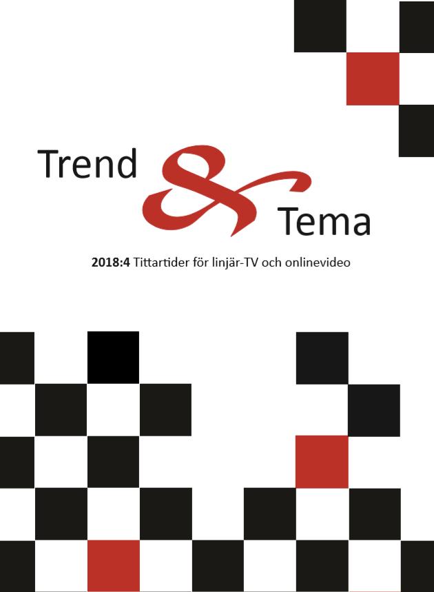 MMS rapport Trend och Tema Data är hämtat från MMS rapport Trend och Tema som kommer ut 4