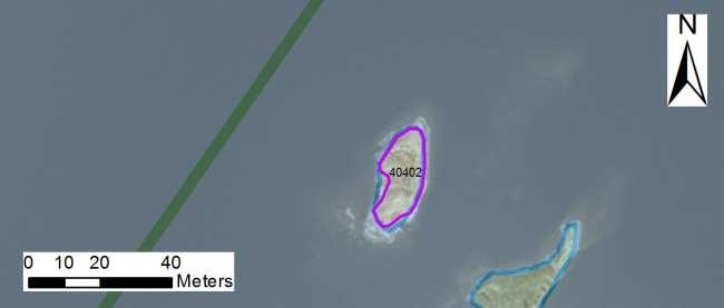 enskilda öar Arbetsinsats åtgång (1: <0,5 dv, 2: 0,5-1 dv, 3: >1 dv) Total areal 40402 Långholmens nordskär SE0610006 1 1 0,02 Beskrivning: Litet klippskär nära Långholmens nordspets.