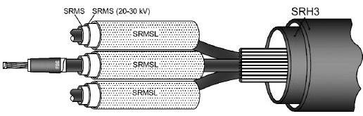 3) Rengör isoleringen med åtföljande servett Lägg en tunn sträng silikon GM1 vid det yttre ledande skiktets kant Fukta tungorna på applikatorn AH