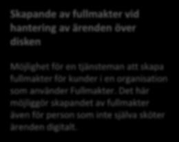 förmynderskapsärenden, där intressebevakarrollerna kodas enligt ämne. Det här möjliggör hantering av ärenden som företrädare för den person vars intressen bevakas.