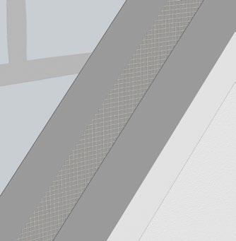 Putsning Grundputs Underlaget ska vara torrt och fritt från damm och smuts. Putsarbetet kan starta dagen efter skarvspacklingen. Läs alltid produktinformationen innan arbetet påbörjas.