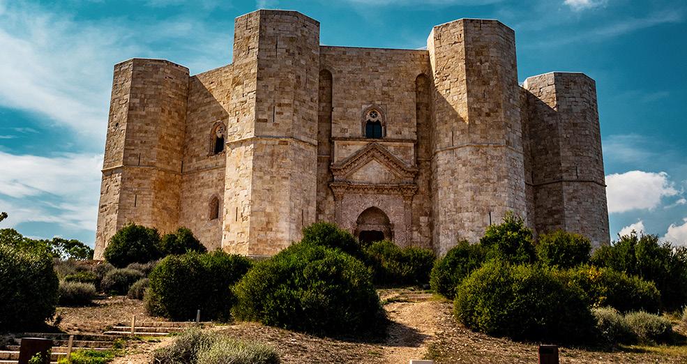 DAG 4 ONSDAG 25 SEPTEMBER SID 6/11 CASTEL DEL MONTE & TRANI Frukost Privat transfer till Castel del Monte (ca 30 min) Lättare vandring (ca 8