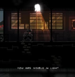 10.8 Bilaga 8 - Mark of the ninja spelmekanik ID Spelmekanik Introduktion Vägledning Bild 1 Spelaren är synlig på längre avstånd i ljus Presenteras med text när
