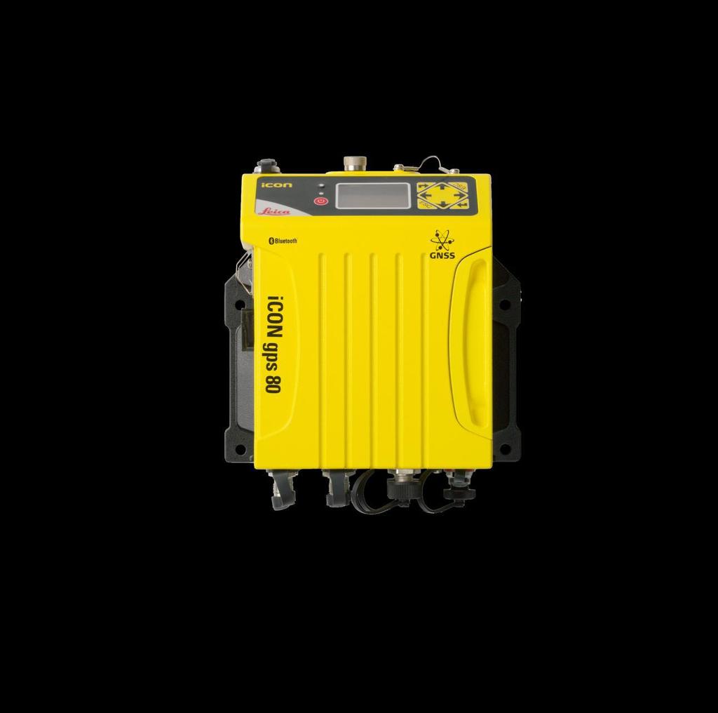 icg80 Integrerad i icon3d/mc1 SmartLink (RTK-kommunikationsglapp <10 min) 4G