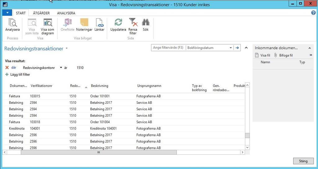 fältet. Tryck på assist-knappen för att få lite mer information om betalningsraden.