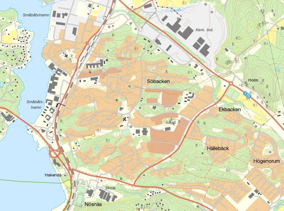 4 (18) 1 Orientering På uppdrag av Stenungsunds kommun har Norconsult AB utarbetat föreliggande för bostäder och äldreboende i Hasselhöjden, se Figur 1.