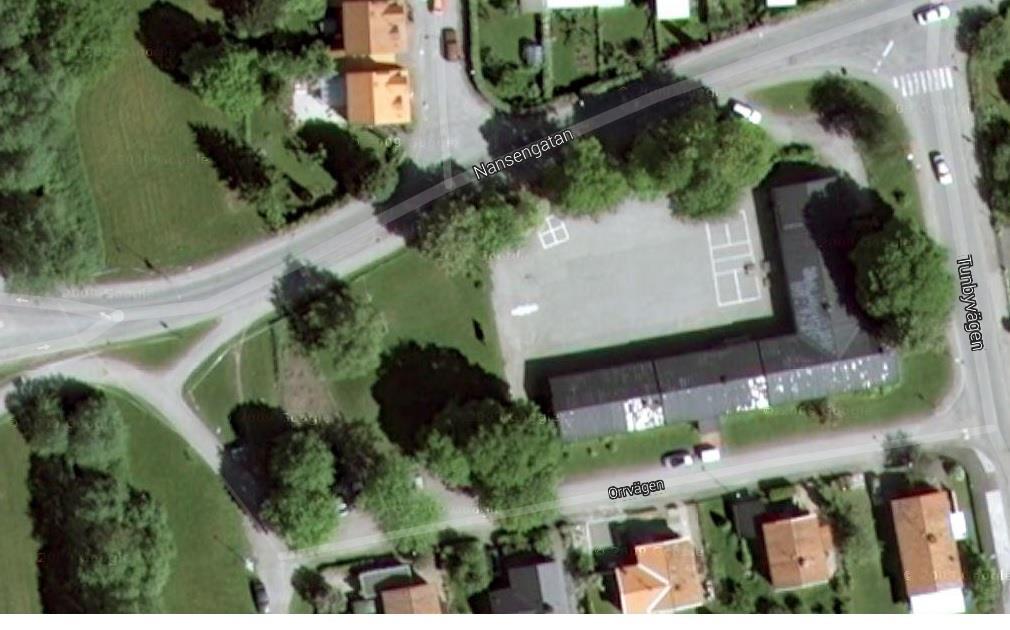 repo001.docx 2012-03-2914 Figur 2. Kvarteret Orren. (källa: Google maps) Området begränsas av Nansengatan, Tunbyvägen och Orrvägen.
