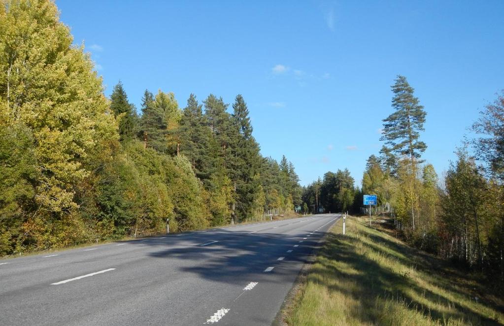 Barrskogen vid norra korsningen in till Skyllberg. I anslutning till korsningen vid Lerbäck, väg 50/608, finns en nyckelbiotop (barrskog med grova träd) enligt Skogens källa, Skogsstyrelsen.