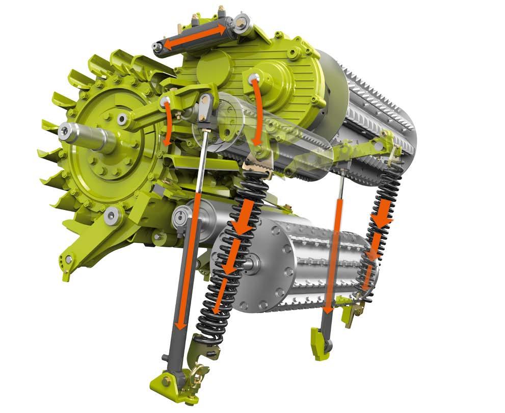 Automatisk hydraulisk förkomprimering. Hydraulisk förkomprimering 1 Hydraulisk förkomprimering med smart styrning.