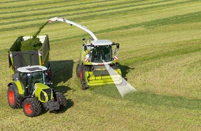 Exakt assistans. CLAAS styrsystem. Styrsystem CAM PILOT.
