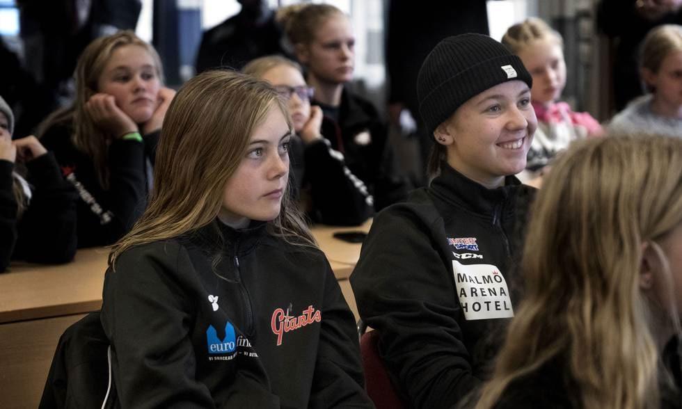 Skånes Ishockeyförbund och fyra Skåneklubbar bjöd in till en inspirationsträff för