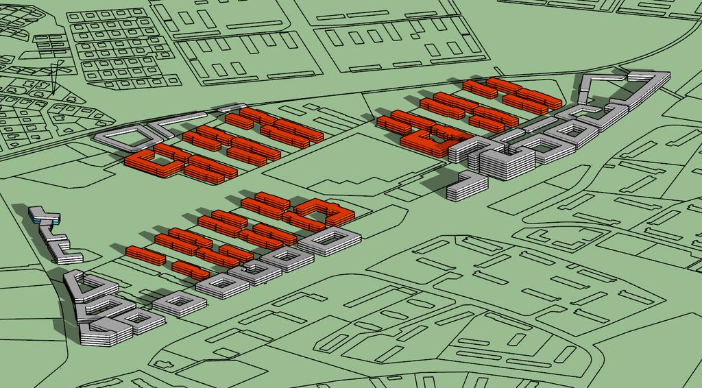 STRUKTURIL ROTTNINGHÖG - fördelig av bostäder 09 Nuläge: bostäder P: 9 bostäder Nuläge: 8 bostäder Nuläge: bostäder Nuläge: 8 bostäder fis/är möjliggjorda Kvarstår för sceario 00: 88